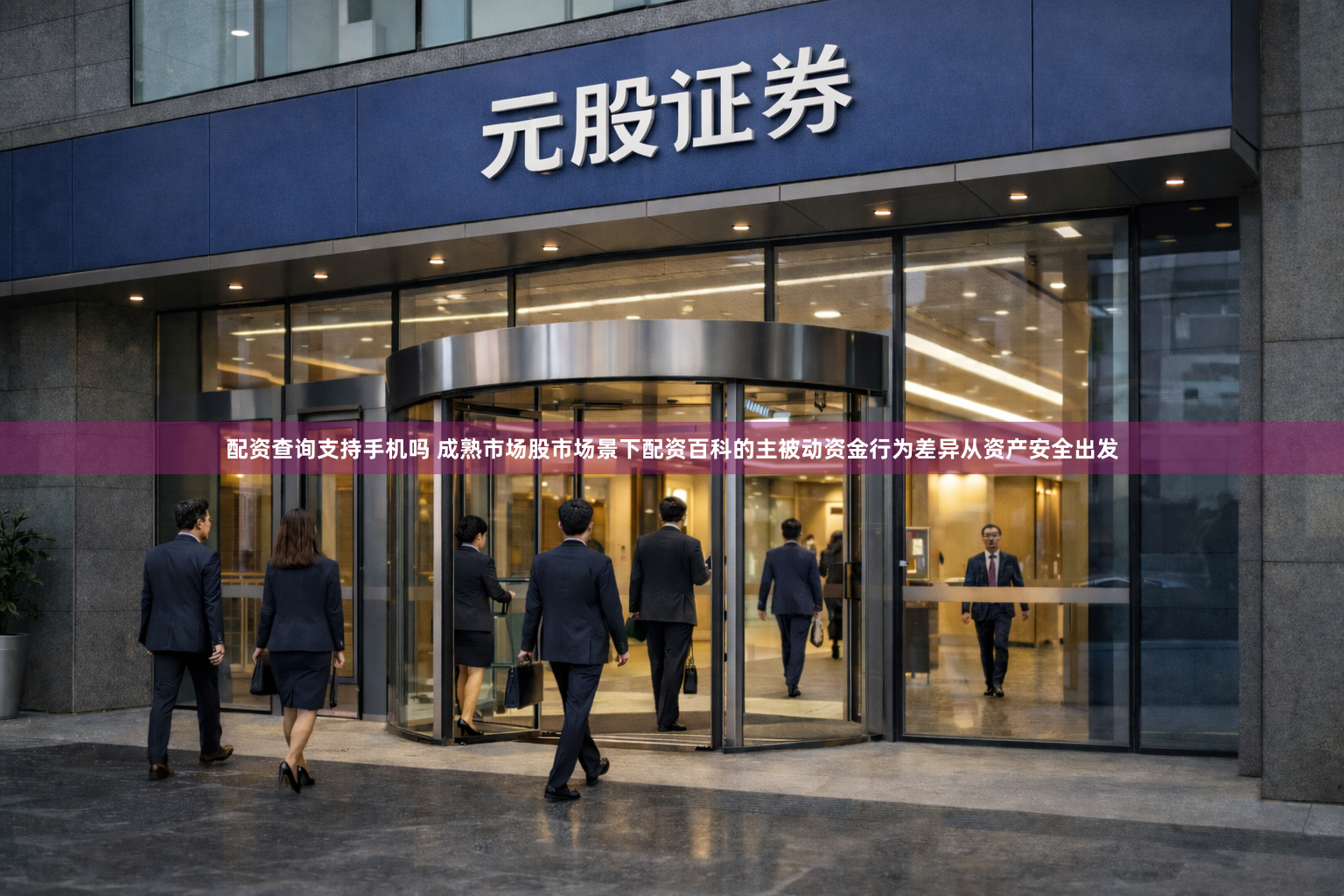 配资查询支持手机吗 成熟市场股市场景下配资百科的主被动资金行为差异从资产安全出发