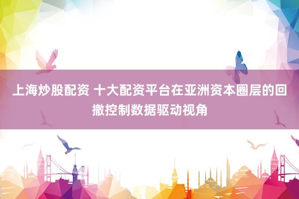 上海炒股配资 十大配资平台在亚洲资本圈层的回撤控制数据驱动视角