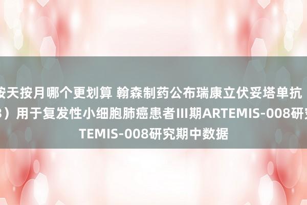 按天按月哪个更划算 翰森制药公布瑞康立伏妥塔单抗（HS-20093）用于复发性小细胞肺癌患者Ⅲ期ARTEMIS-008研究期中数据